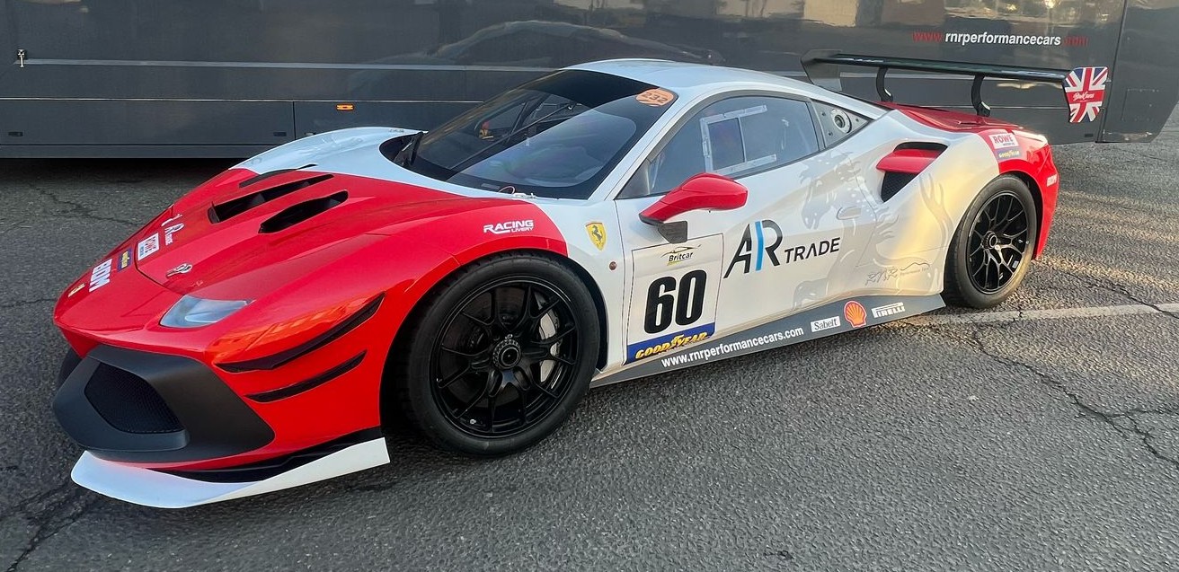 ウェイン・マーズ フェラーリ 488 チャレンジ 2025